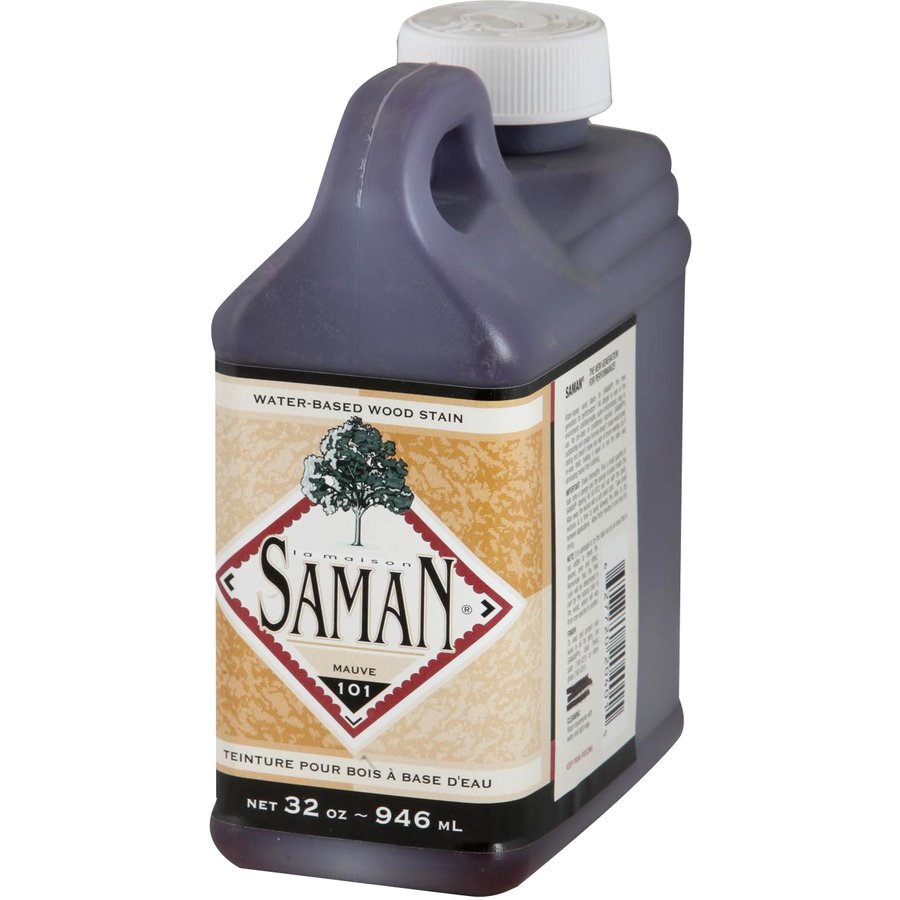 Saman Water-Based Wood Stain Mauve-101 946mL