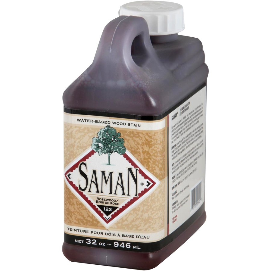 Saman Water-Based Wood Stain Rosewood-122 946mL
