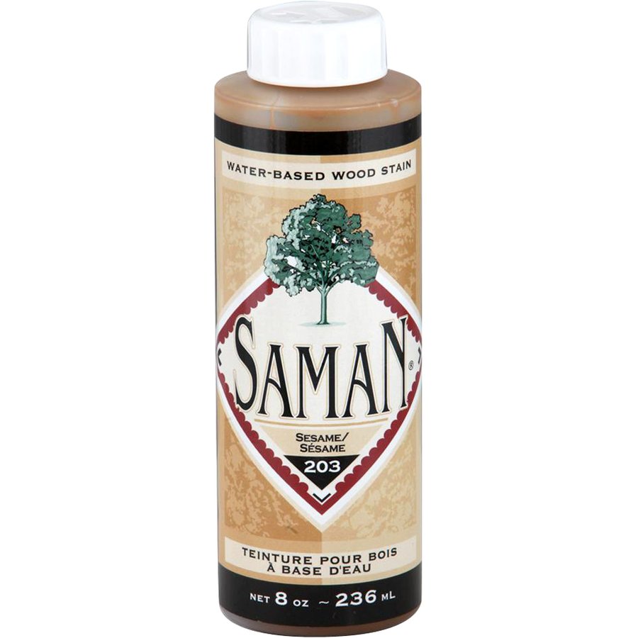 Saman Water-Based Wood Stain Sesame-203 236mL
