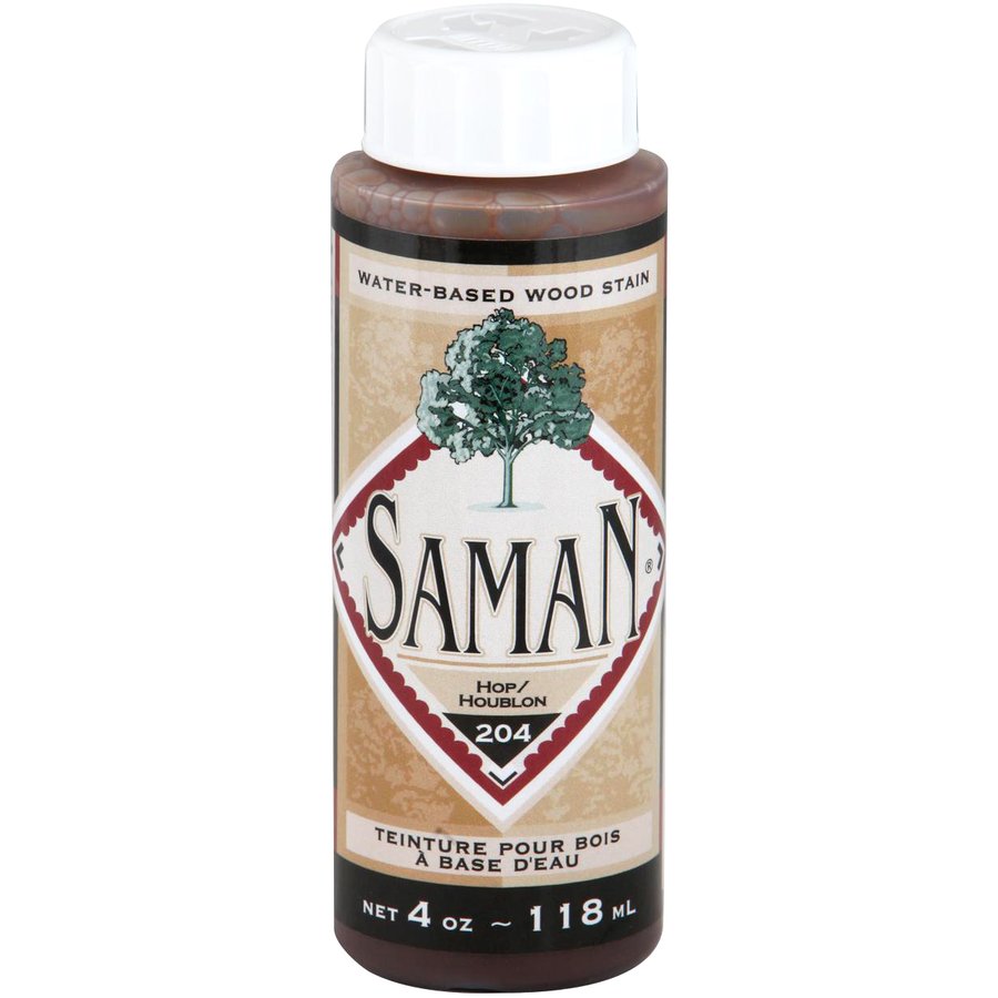 Saman Water-Based Wood Stain Hop-204 118mL