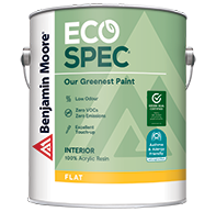 Eco Spec® Interior Latex Paint - Flat Y373