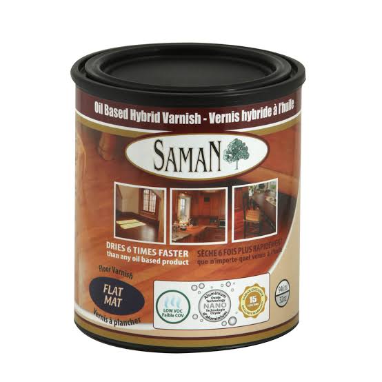 Saman Oil Based Hybrid Varnish Flat/Mat 946 mL