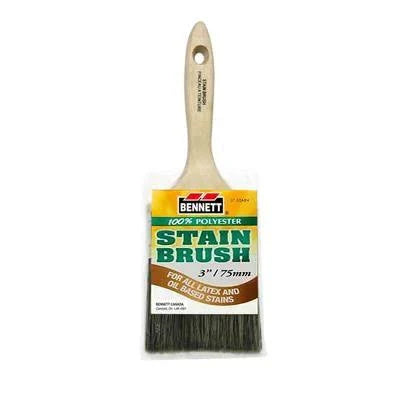 Bennett Stain Brush 100% Polyester 3"