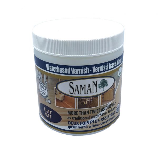 SAMAN Waterbased Varnish Flat/Matte 236mL