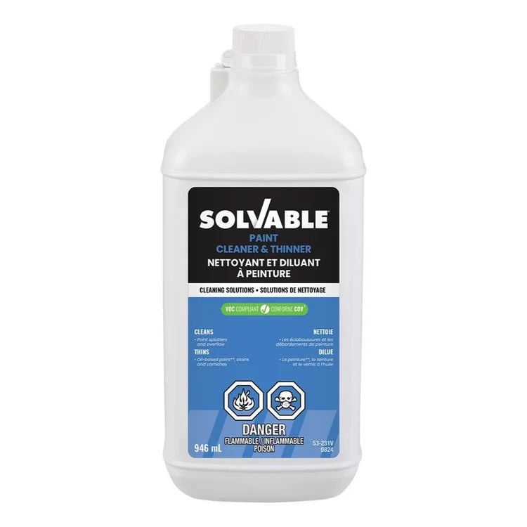 Solvable Paint Cleaner & Thinner 946 ml