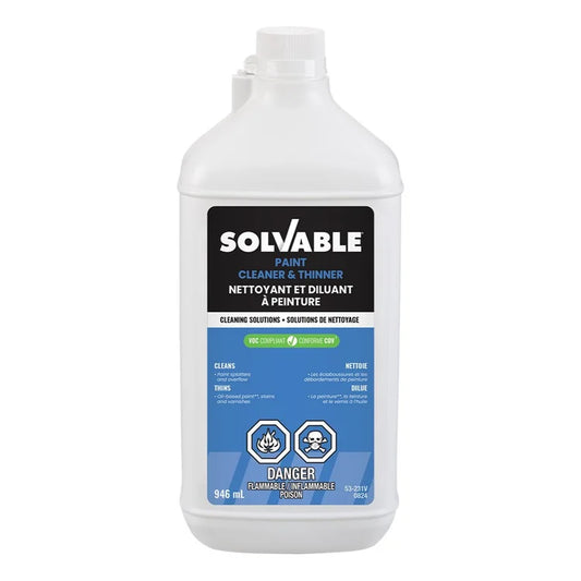 Solvable Paint Cleaner & Thinner 946 ml