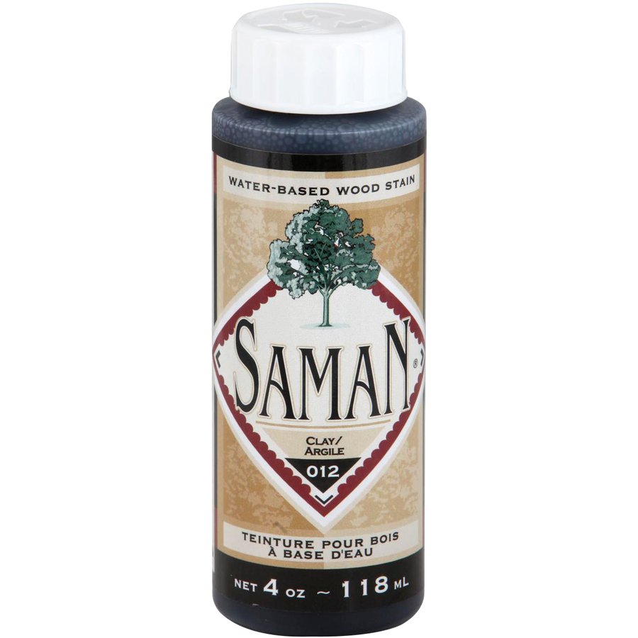 Saman Water-Based Wood Stain Clay-012  118mL