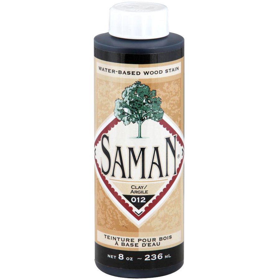 Saman Water-Based Wood Stain Clay-012  236mL