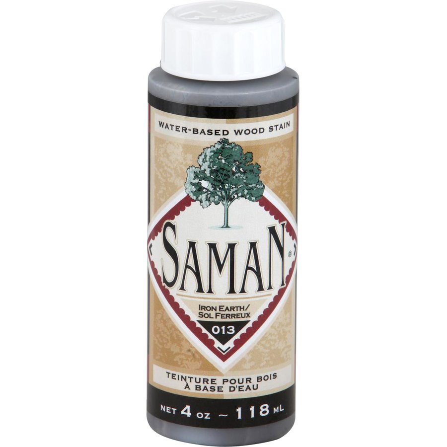 Saman Water-Based Wood Stain Iron Earth-013  118mL