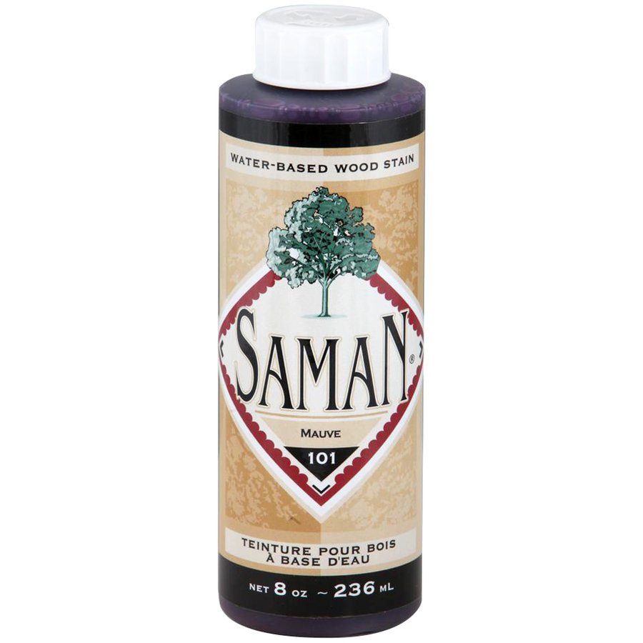 Saman Water-Based Wood Stain Mauve-101  236mL