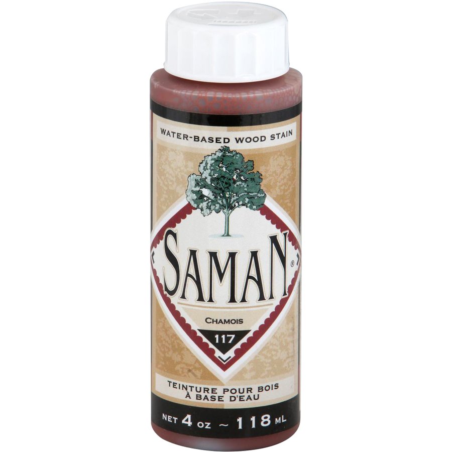 Saman Water-Based Wood Stain Chamois-117 118mL
