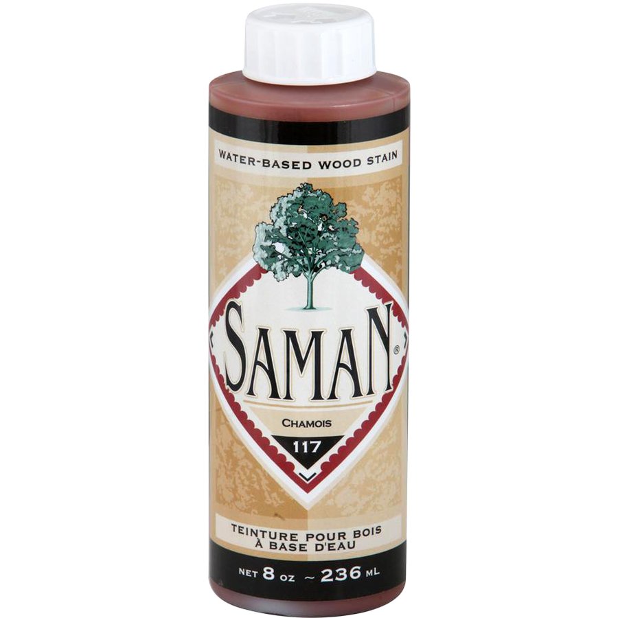 Saman Water-Based Wood Stain Chamois-117 236mL