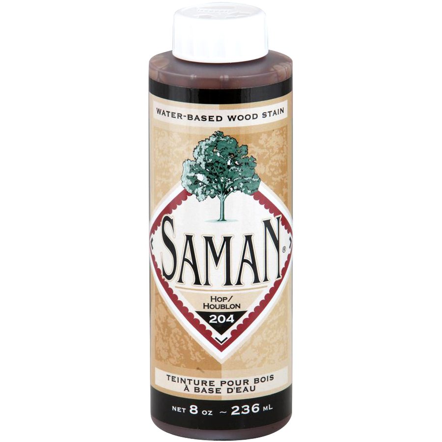 Saman Water-Based Wood Stain Hop-204 236mL