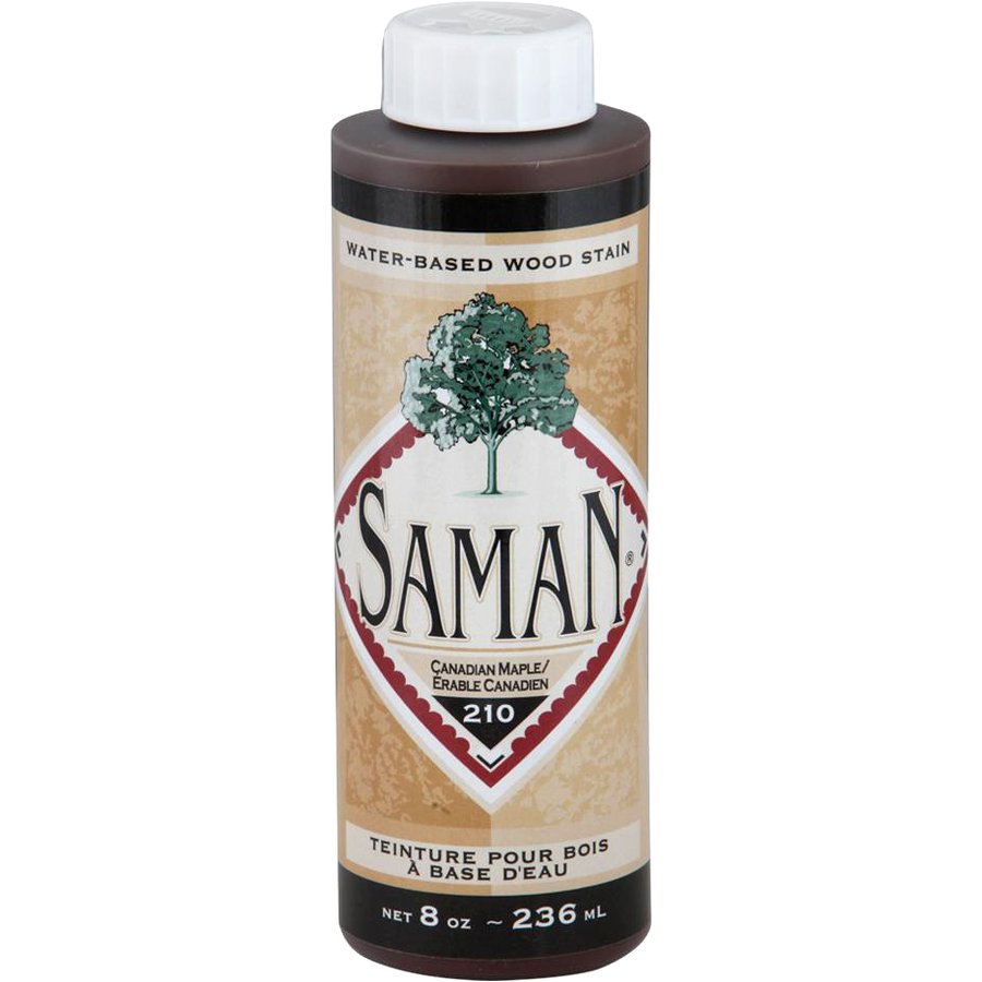 Saman Water-Based Wood Stain Canadian Maple-210 236mL