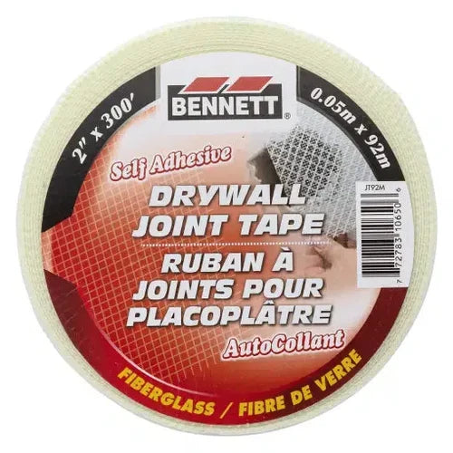 BENNETT Self Adhesive Drywall Joint Tape 2" x300'