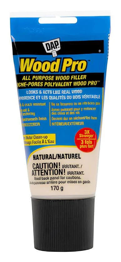 DAP Wood Pro All-purpose Wood Filler Natural 170g