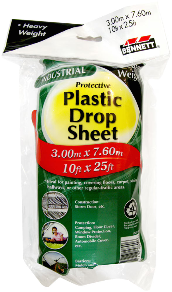 Protective Plastic Drop Sheet heavy