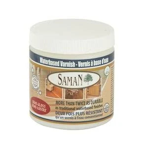 SAMAN Waterbased Varnish Semi-Gloss 236mL