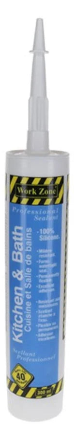 Work Zone Kitchen & Bath Translucent Caulking 300 mL
