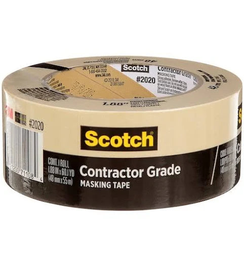 Scotch Contractor Grade Masking Tape 36mm x 55m
