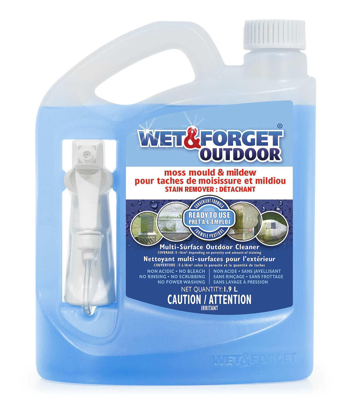 Wet & Forget Outdoor 1.9L